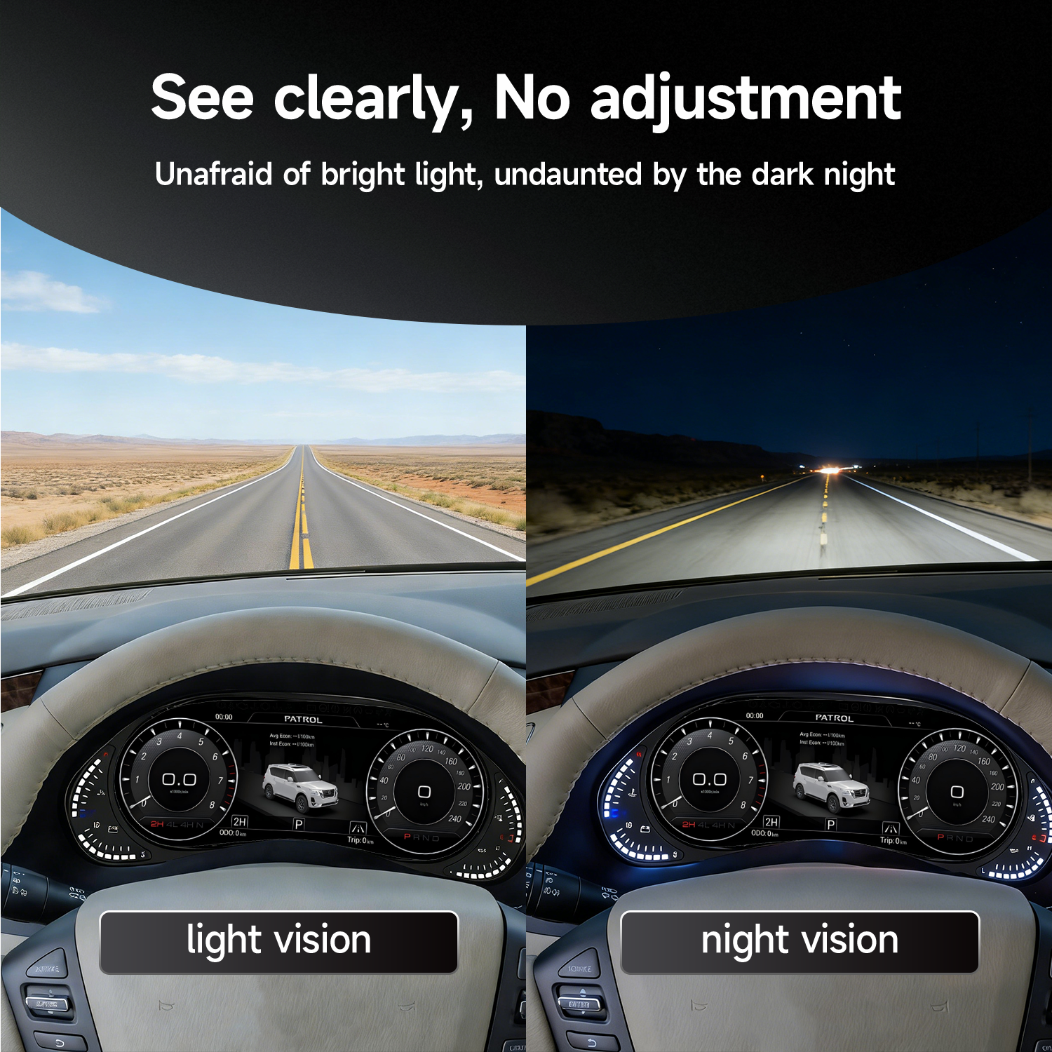 DASHEVO Nissan Patrol Y62 Dashboard