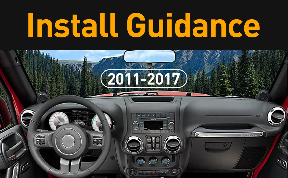 DASHEVO Jeep Wrangler digital  dashboard ( For JK 2011-2017 )